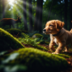 Puppy's Adorable Encounter with a Goose Captures Viral Attention