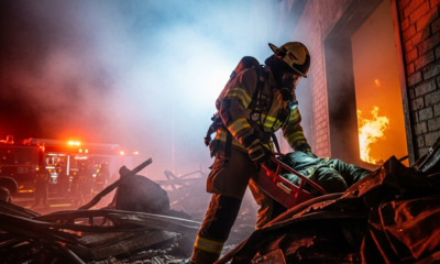 Heroic Rescue Efforts Save Lives in Fiery Car Crash