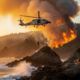 Dramatic Coast Guard Rescue: Stranded Boater Saved Amid Santa Rosa Island Wildfire