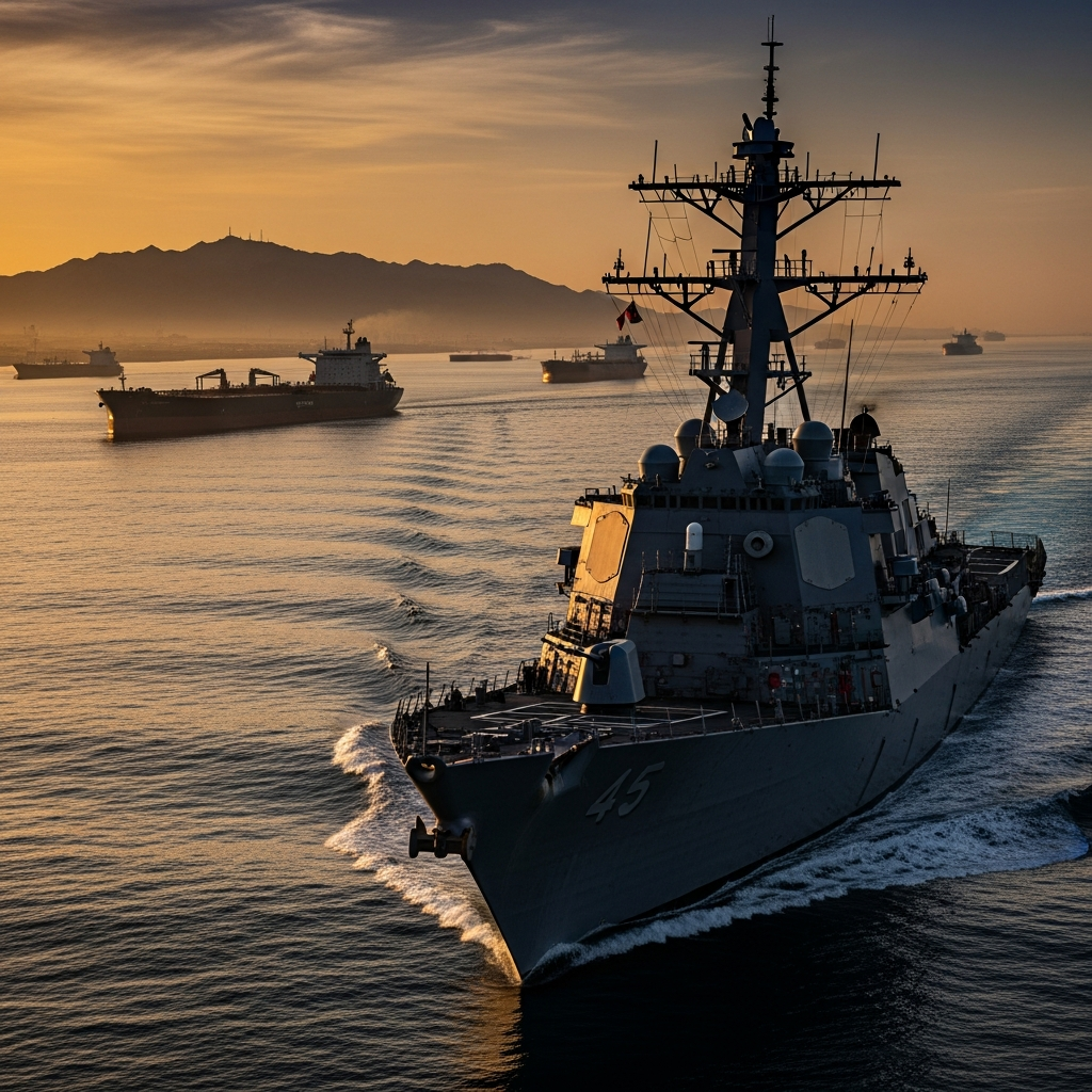 U.S. Military Detains Iranian Oil Tanker Amidst Heightened Tensions