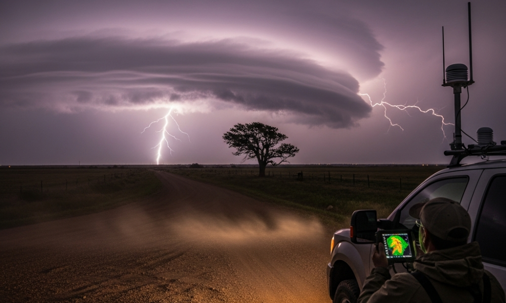 Western Oklahoma Braces for Thunderstorms with Minimal Severe Weather Threat
