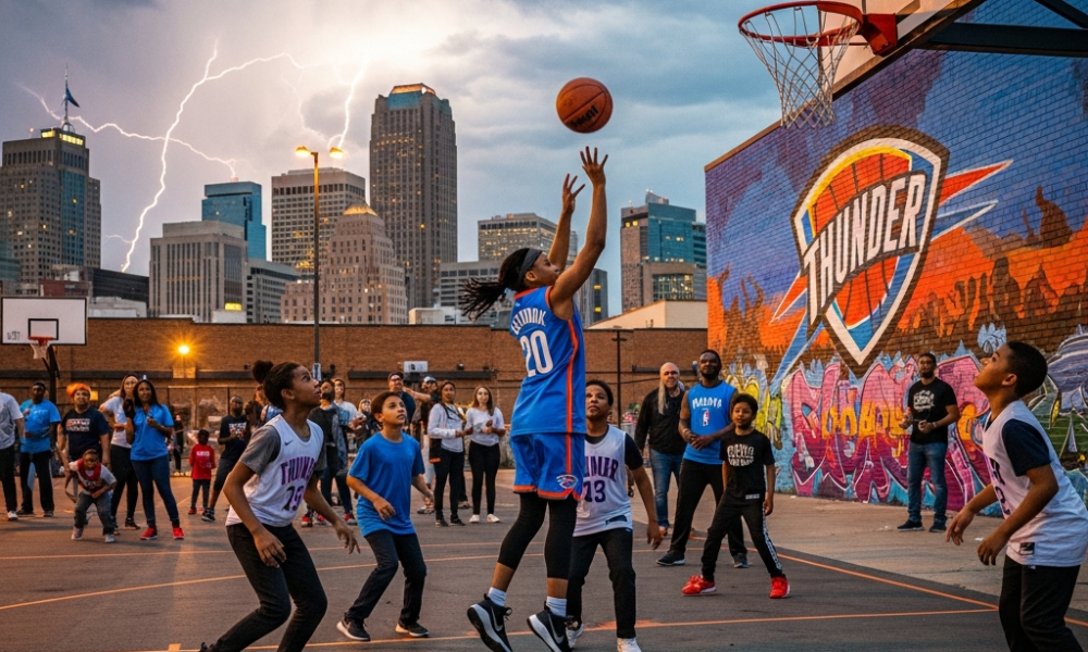 Thunder Fans Unite at Thunder Hall for Western Conference Finals