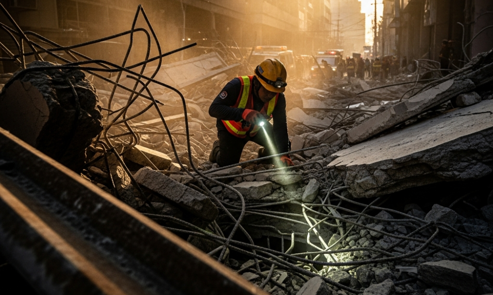 Philippine Building Collapse: Rescue Efforts Underway for Trapped Workers
