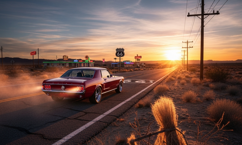 Couple Embraces a Life of Adventure on Route 66