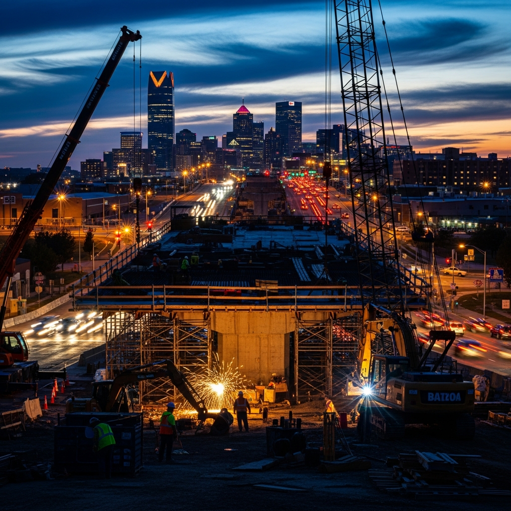 Oklahoma City Transforms Traffic with Innovative Bridge Project