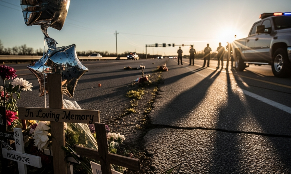 Honoring Lives Lost in Tragic I-40 Collision: A Community's Tribute